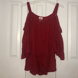 Knox Rose off the shoulder top